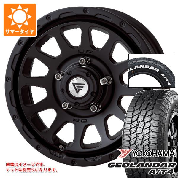 5本セット ジムニー用 2026年製 サマータイヤ ヨコハマ ジオランダー A/T4 G018 185/85R16 105/103N LT ホワイトレター デルタフォース オーバル 5.5-16