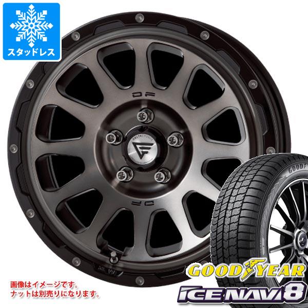 スタッドレスタイヤ グッドイヤー アイスナビ8 225/60R17 99Q デルタフォース オーバル 7.0-17