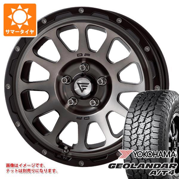 ジープ ラングラー JK/JL系用 サマータイヤ ヨコハマ ジオランダー A/T4 G018 LT285/70R17 121/118S アウトラインホワイトレター デルタフォース オーバル
