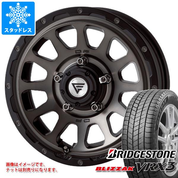 5本セット ジムニー JB64W用 スタッドレス ブリヂストン ブリザック VRX3 215/70R16 100Q デルタフォース オーバル