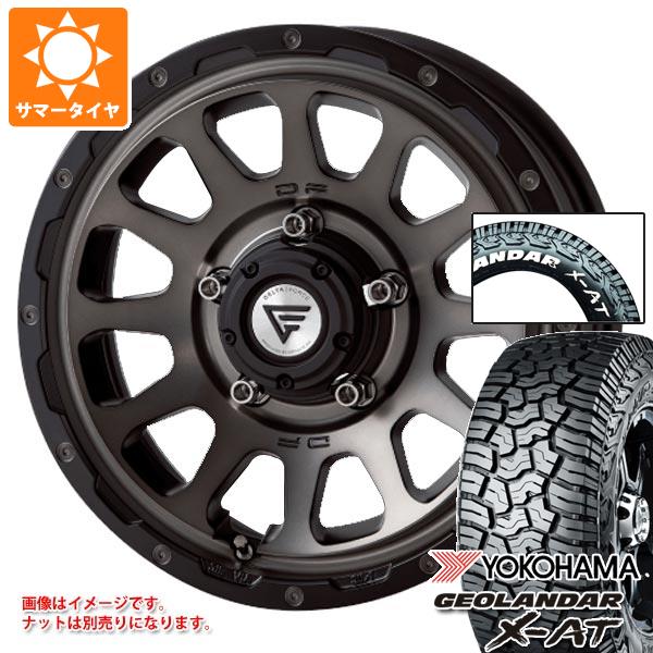 5本セット スズキ ジムニーノマド JC74W用 サマータイヤ ヨコハマ ジオランダー X-AT G016 225/70R16 103S ホワイトレター デルタフォース オーバル 6.0-16