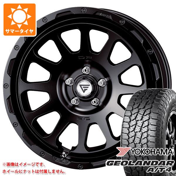 トヨタ ランドクルーザー300用 サマータイヤ ヨコハマ ジオランダー A/T4 G018 275/55R20 117H XL ブラックレター デルタフォース オーバル 9.0-20