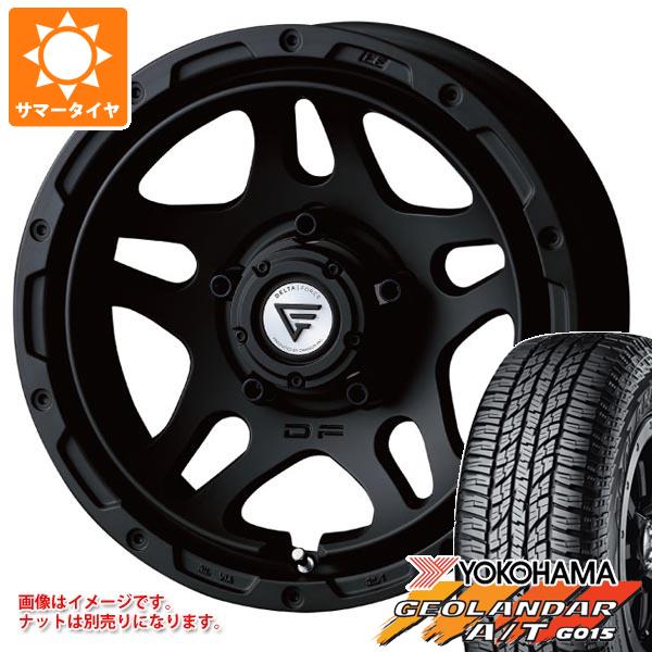 5本セット ジムニーシエラ JB74W用 サマータイヤ ヨコハマ A/T G015 LT225/75R16 115/112R OWL デルタフォース オーバーランダー 6.0-16