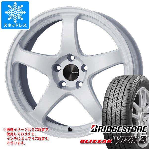 スタッドレスタイヤ ブリヂストン ブリザック VRX3 225/60R18 100Q エンケイ パフォーマンスライン PF05 8.0 18 :papf05 39603:タイヤ1番