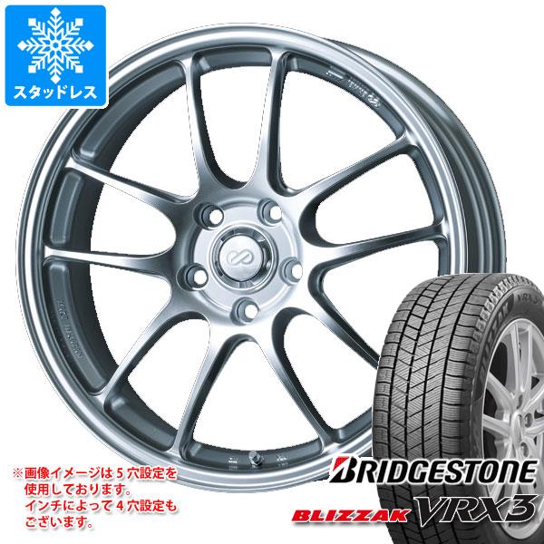 スタッドレスタイヤ ブリヂストン ブリザック VRX3 235/60R18 107Q XL エンケイ パフォーマンスライン PF01 7.5 18 :parf01 39604:タイヤ1番