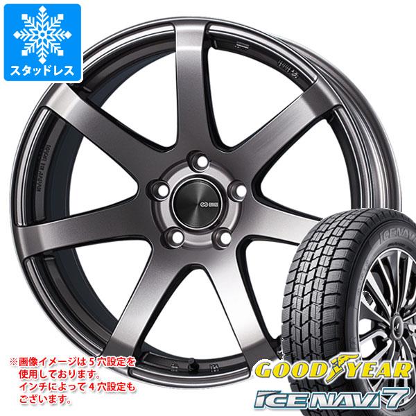 2023年製 スタッドレスタイヤ グッドイヤー アイスナビ7 185/60R15 84Q エンケイ パフォーマンスライン PF07 :parf07 26032:タイヤ1番