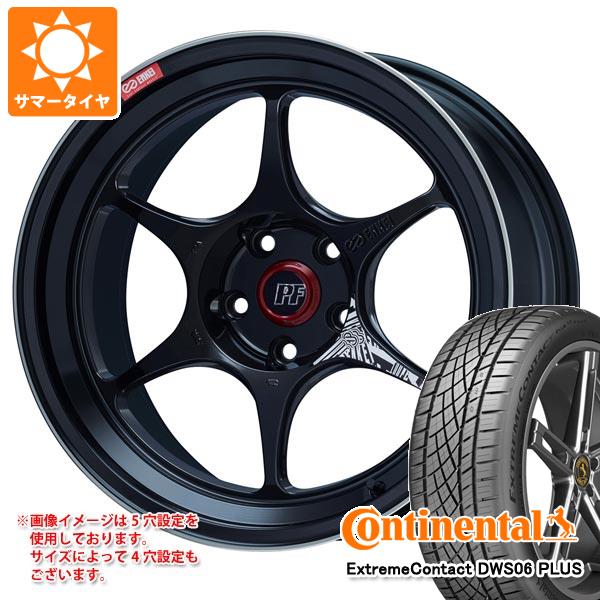 サマータイヤ 235/50R18 97W コンチネンタル エクストリームコンタクト DWS06 プラス エンケイ パフォーマンスライン PF06 8.0 18 :pf06 36713:タイヤ1番