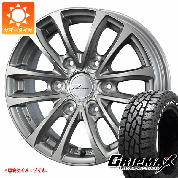 ハイエース 200系用 サマータイヤ グリップマックス マッドレイジ R/T MAX LT215/70R16 100/97R ホワイトレター プロディータ HC 6.5 16 :prohc 36503 t80971yt:タイヤ1番