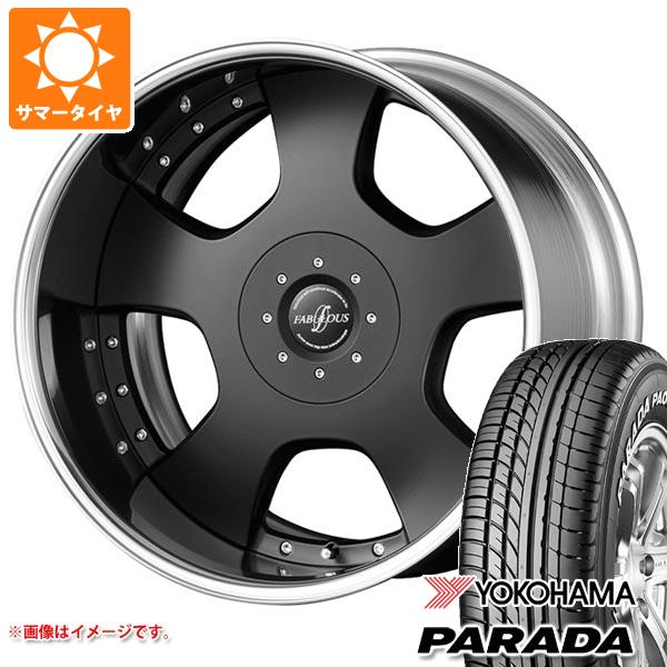 ハイエース 200系用 サマータイヤ ヨコハマ パラダ PA03 225/50R18C 107/105H ブラックレター ファブレス プロファンド LD-5 7.0-18