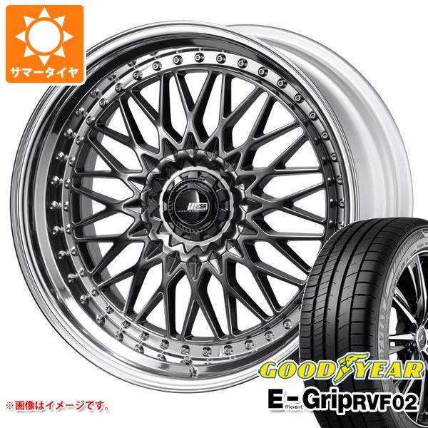 サマータイヤ 215/45R18 93W XL グッドイヤー エフィシエントグリップ RVF02 SSR プロフェッサー メッシュ アンダー 7.5 18 : promesu 36614 : タイヤ1番