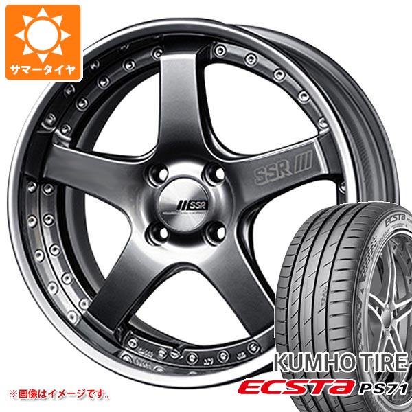 エクスタ - 朱夏タイア 215/40R17 87Y XL クムホ なおなお書き71 SSR 教授 SP4R 7.0-17 車、バイク、自転車-夏タイヤ、ホイールセット-自動車
