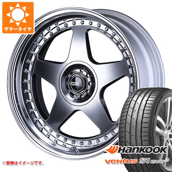 2026年製 サマータイヤ 225/45R19 96Y XL ハンコック ベンタス S1 エボ3 K127 SSR プロフェッサー SP6 アンダー 8.0-19