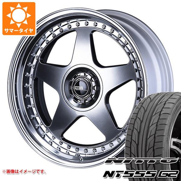 サマータイヤ 245/40R20 99Y XL ニットー NT555 G2 SSR プロフェッサー SP6 アンダー 8.5 20 :prosp6u 24091:タイヤ1番