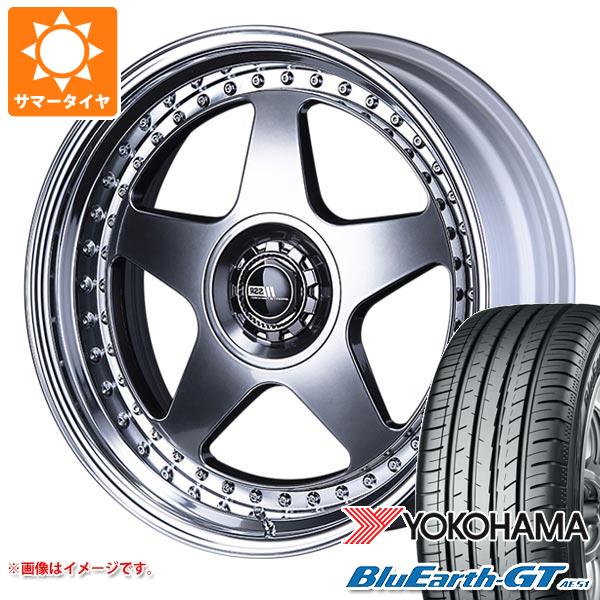 サマータイヤ 245/35R19 93W XL ヨコハマ ブルーアースGT AE51 SSR プロフェッサー SP6 アンダー 8.5 19 :prosp6u 31261:タイヤ1番