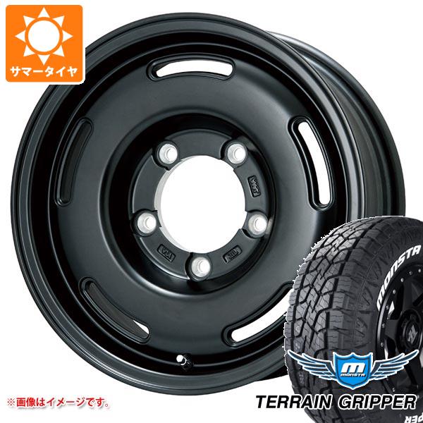 ジムニー用 サマータイヤ モンスタ テレーングリッパー 175/80R16 91S ホワイトレター プレミックス プディン 5.5-16