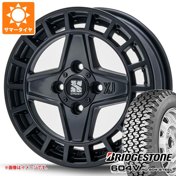 MLJ サマータイヤ 165R14 6PR ブリヂストン 604V RD-604 スチール 