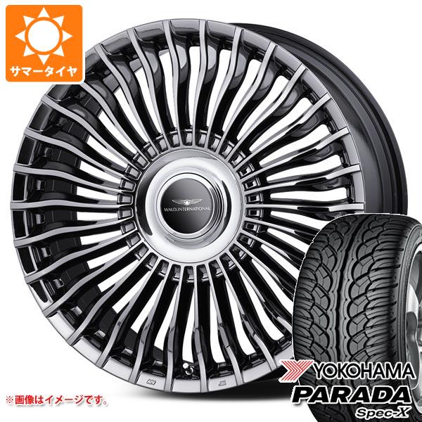 40系アルファード用 サマータイヤ ヨコハマ パラダ スペック-X PA02 255/35R22 99V REINF ヴァルド レノヴァティオ R21-C 9.0-22