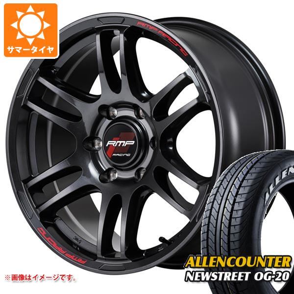 ハイエース 200系用 サマータイヤ オーレンカウンター ニューストリート OG 20 215/60R17C 109/107T ホワイトレター RMP レーシング R26 6.5 17 :r26cbh 32175 t80968yt:タイヤ1番