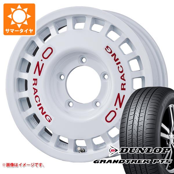 5本セット ジムニー用 サマータイヤ ダンロップ グラントレック PT5 175/80R16 91S OZ ラリーレーシング 4x4 5.5 16 :rallyr4j 40268 s86740zk 5:タイヤ1番