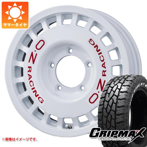 5本セット ジムニー JB64W用 サマータイヤ グリップマックス マッドレイジ R/T MAX LT215/70R16 100/97R ホワイトレター OZ ラリーレーシング 4x4 5.5 16 :rallyr4j 36503 s86768zk 5:タイヤ1番