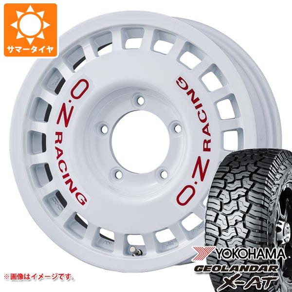 ジムニーシエラ JB74W用 サマータイヤ ヨコハマ ジオランダー X AT G016 LT235/70R16 104/101Q ブラックレター OZ ラリーレーシング 4x4 6.0 16 :rallyr4s 35220 s861007zk:タイヤ1番