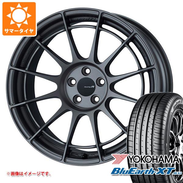 サマータイヤ 235/55R18 100V ヨコハマ ブルーアースXT AE61 エンケイ レーシング レボリューション NT03RR 8.0 18 :rant03rr 34391:タイヤ1番