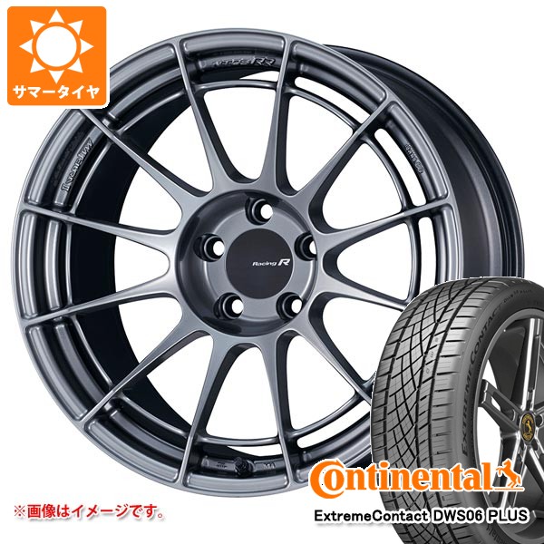 ホンダ シビック タイプR FK8用 サマータイヤ コンチネンタル DWS06 プラス 245/40ZR18 97Y XL エンケイ レーシング レボリューション NT03RR 8.5-18