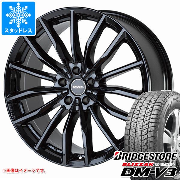 BMW F98 X4M用 スタッドレス ブリヂストン ブリザック DM V3 255/50R19 107Q XL MAK ラップ :rappgb 32573 b10330m:タイヤ1番