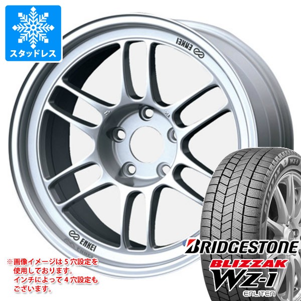 スタッドレスタイヤ ブリヂストン ブリザック WZ-1 195/60R16 89Q エンケイ レーシング RPF1 7.0-16