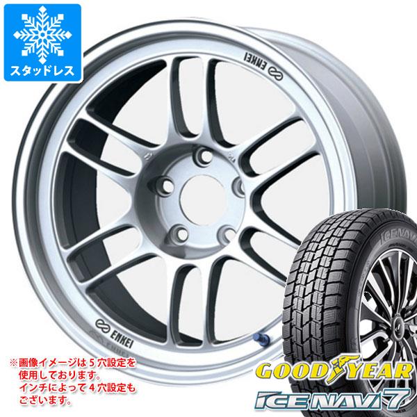 アイスナビ 7 - スタッドレスタイヤ グッドイヤー アイスナビ7 195/45R17 81Q エンケイ 一ころ RPF1 7.0-17