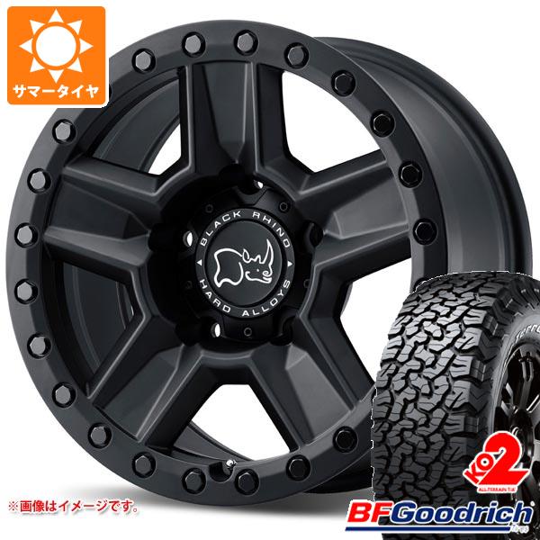 ランドクルーザー プラド 150系用 サマータイヤ BFグッドリッチ オールテレーンT/A KO2 LT285/70R17 116/113S ブラックレター ブラックライノ ラヴィーン 8.5 17 :ravimb6 36031 t80988yt:タイヤ1番