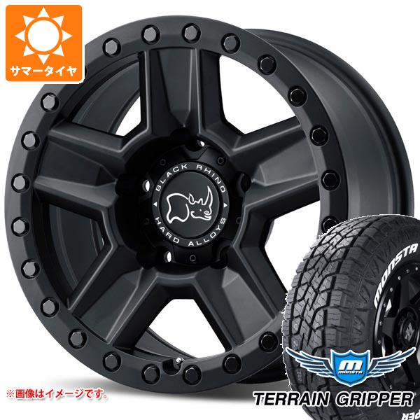 MONSTA TYRES - ハイラックスサーフ215系用 朱夏タイア モンスタ テレーングリッパー 265/65R17 116T XL 白いこと雁の使い ブラックライノ ラヴィーン 8.5-17 車、バイク、自転車-タイヤ、ホイール