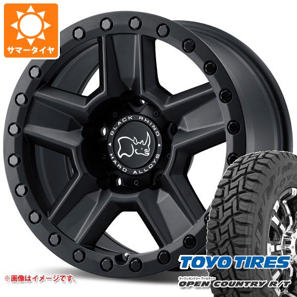 5本セット FJクルーザー 10系用 サマータイヤ トーヨー オープンカントリー R/T LT285/70R17 116/113Q ホワイトレター ブラックライノ ラヴィーン 8.5 17 : ravimb6 35680 t801005yt 5 : タイヤ1番