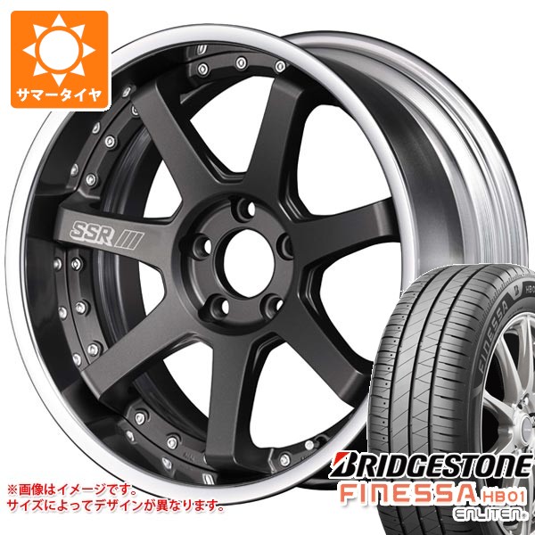 サマータイヤ 245/40R18 97W XL ブリヂストン フィネッサ HB01 SSR ライナー タイプ7R 8.5-18