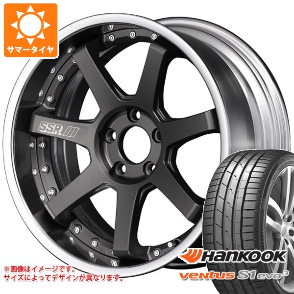2026年製 サマータイヤ 225/35R19 (88Y) XL ハンコック ベンタス S1 エボ3 K127 SSR ライナー タイプ7R 8.0-19