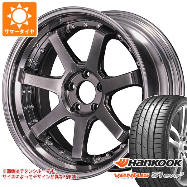 サマータイヤ 245/30R20 (90Y) XL ハンコック ベンタス S1 エボ3 K127 SSR ライナー タイプ7S 8.5-20