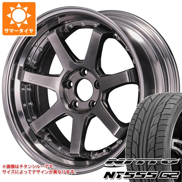 サマータイヤ 245/40R20 99Y XL ニットー NT555 G2 SSR ライナー タイプ7S 8.5-20