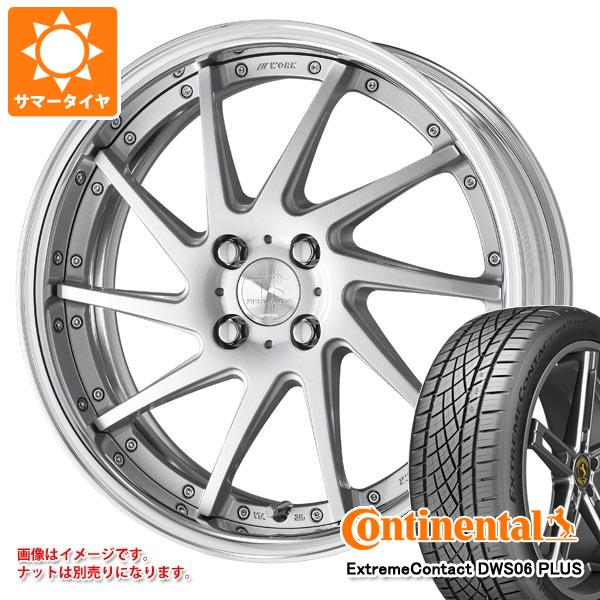 サマータイヤ 205/45R16 83W コンチネンタル エクストリームコンタクト DWS06 プラス ワーク リザルタード スポーク TT 6.0 16 :risasptt 36731:タイヤ1番