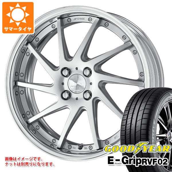 サマータイヤ 185/55R16 83V グッドイヤー エフィシエントグリップ RVF02 ワーク リザルタード スポーク TT 6.0 16 :risasptt 36627:タイヤ1番