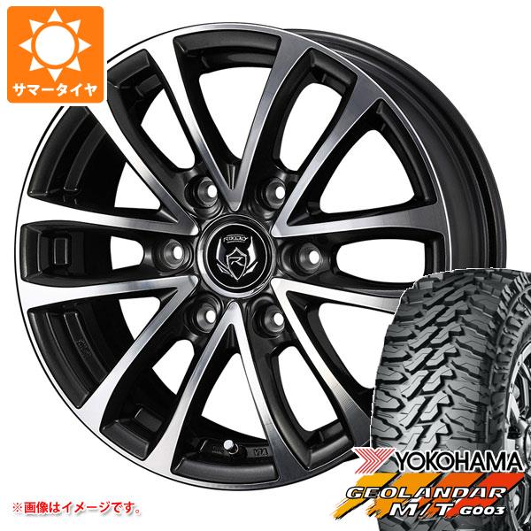 ハイエース 200系用 サマータイヤ ヨコハマ ジオランダー M/T G003 LT215/70R16 100/ 97Q ライツレー JP H 6.5 16 :rizjph 36783 t80971yt:タイヤ1番