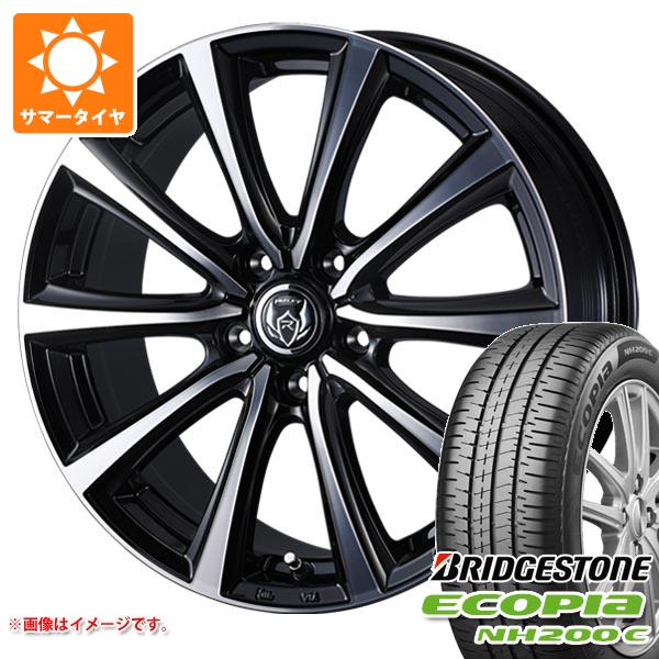 サマータイヤ 145/80R13 75S ブリヂストン エコピア NH200C ライツレー MS 4.0-13