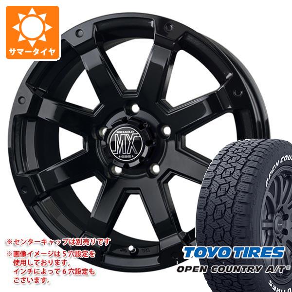 5本セット FJクルーザー 10系用 サマータイヤ トーヨー オープンカントリー A/T3 265/70R17 115T ホワイトレター バドックス ロックケリー MX 1 7.5 17 :rkmx1 41270 t801004yt 5:タイヤ1番