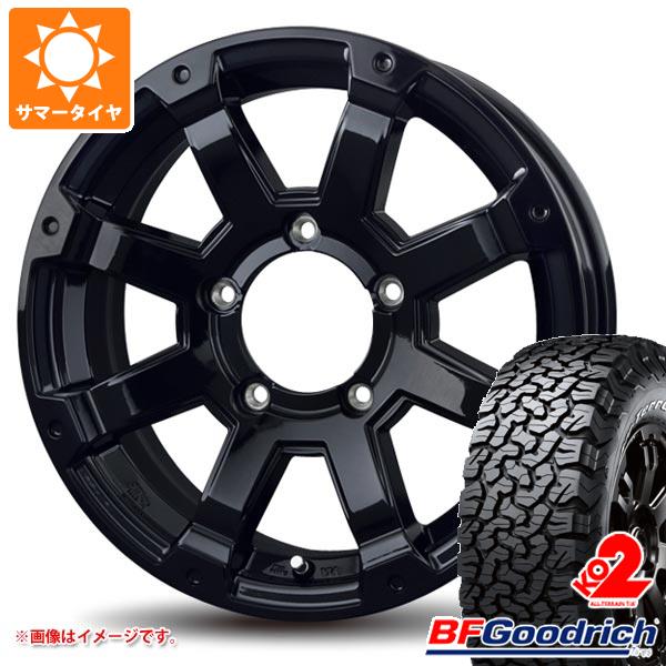 ジムニー JB64W用 サマータイヤ BFグッドリッチ オールテレーンT/A KO2 LT225/75R16 115/112S ホワイトレター バドックス ロックケリー MX 1 5.5 16 :rkmx1j 19592 s861004zk:タイヤ1番