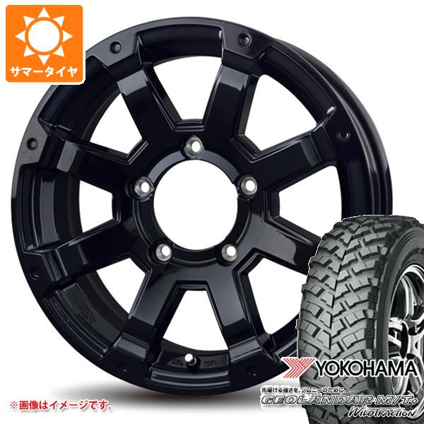 5本セット ジムニー用 サマータイヤ ヨコハマ ジオランダー M/T+ G001J 195R16C 104/102Q バドックス ロックケリー MX 1 5.5 16 :rkmx1j 14208 s861002zk 5:タイヤ1番