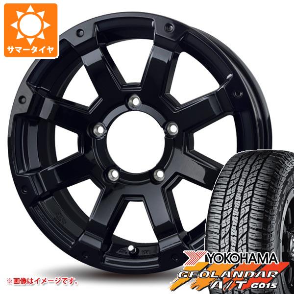 5本セット ジムニー JB64W用 サマータイヤ ヨコハマ ジオランダー A/T G015 LT225/75R16 115/112R ホワイトレター バドックス ロックケリー MX 1 5.5 16 :rkmx1j 22941 s861004zk 5:タイヤ1番