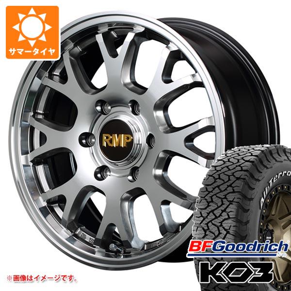 5本セット トヨタ FJクルーザー 10系用 サマータイヤ BFグッドリッチ KO3 LT285/70R17 121/118S ホワイトレター MID エクスクルーシブ 028FX 8.0-17
