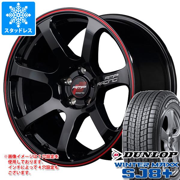 スタッドレスタイヤ ダンロップ ウインターマックス SJ8 プラス 235/65R18 106Q MID レーシング R07 7.5-18