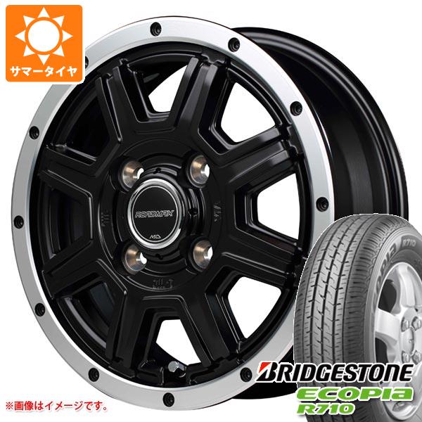 サマータイヤ 145/80R12 80/78N ブリヂストン エコピア R710 (145R12 6PR相当) ロードマックス WF 8 4.0 12 :rmwf8k 28451:タイヤ1番