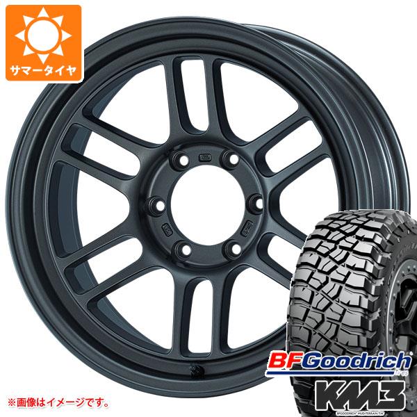 5本セット FJクルーザー 10系用 サマータイヤ BFグッドリッチ マッドテレーンT/A KM3 LT265/70R17 121/118Q  エンケイ オールロード RPT1 8.5-17