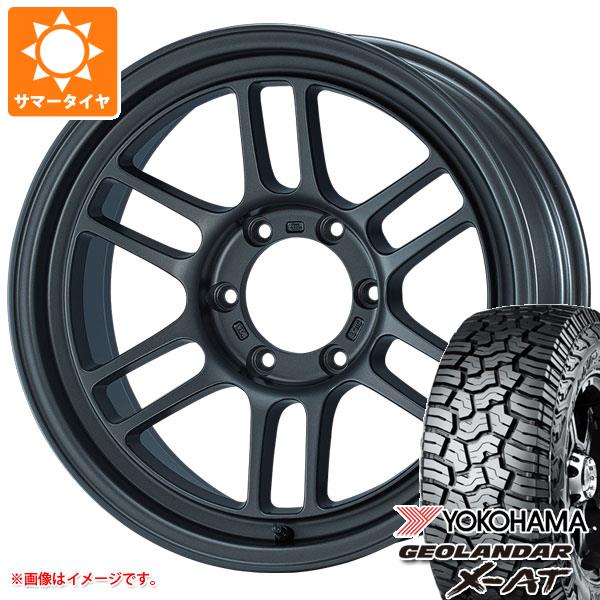 ランドクルーザー プラド 150系用 サマータイヤ ヨコハマ ジオランダー X AT G016 LT265/70R17 121/118Q ブラックレター エンケイ オールロード RPT1 8.5 17 :rpt1 33341 t80987yt:タイヤ1番